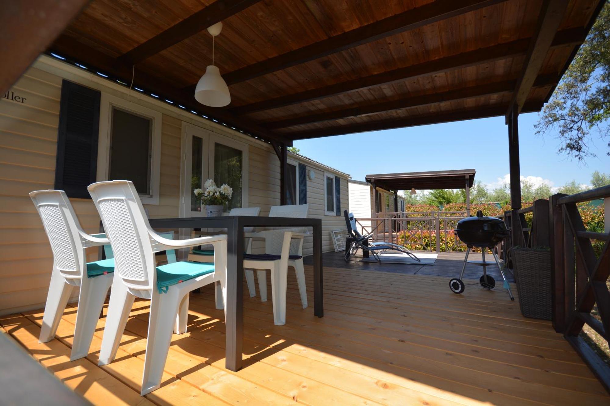 West Coast Mobilhome With Xxl Terrace In Naturist Resort Solaris Fkk Tar-Vabriga Dış mekan fotoğraf